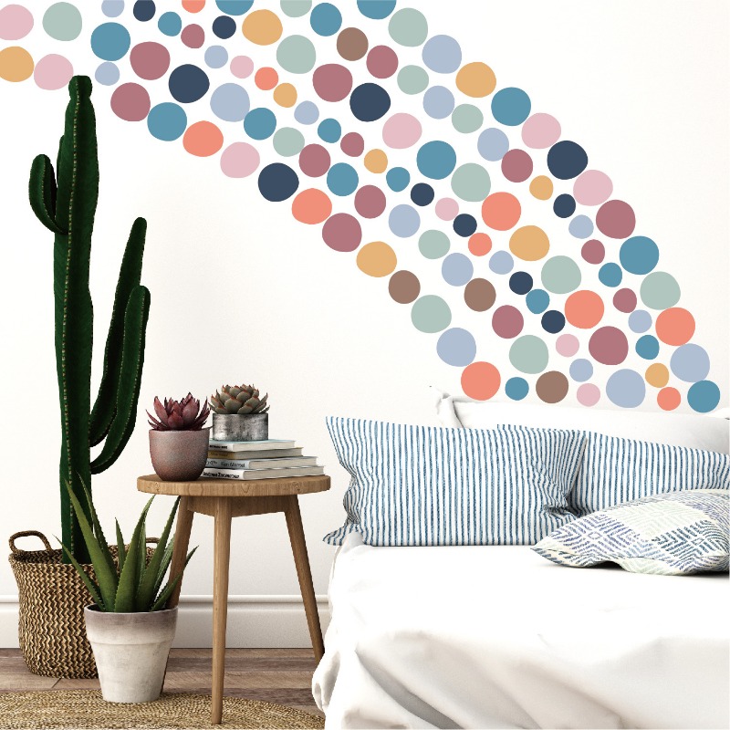Baby Nursery Furniture Sets - 1 Set Polka Dots Irregular Circle