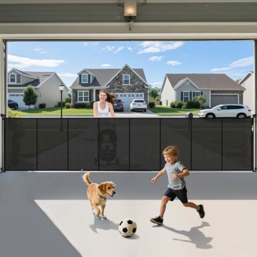 Baby Gate Extra Wide - 236'' Retractable Baby Gates Extra Wide