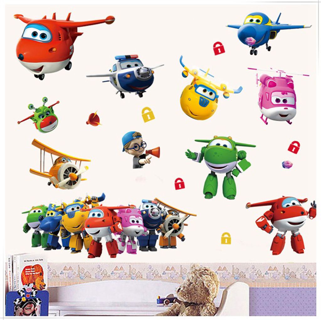 Hot Cartoon Super Wings Deform – Baby Nursery Package Bewertung und Preis