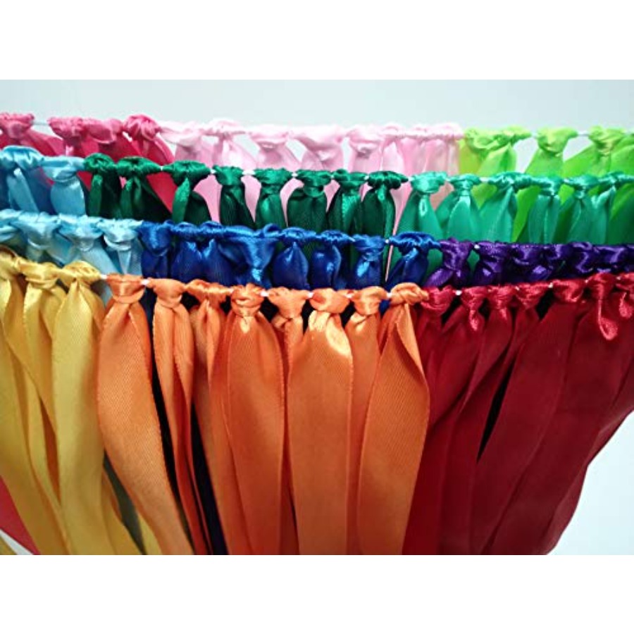 Pastel Rainbow Ribbon Garland  – Baby Nursery Garland Bewertung und Preis