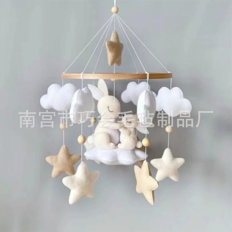 Handmade Soft Felt Bunny Baby  – Baby Nursery Neutral Bewertung und Preis