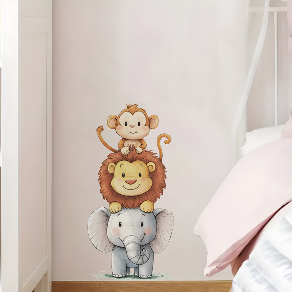 Cute Forest Animals Wall Stick – Baby Nursery Wall Stickers Bewertung und Preis