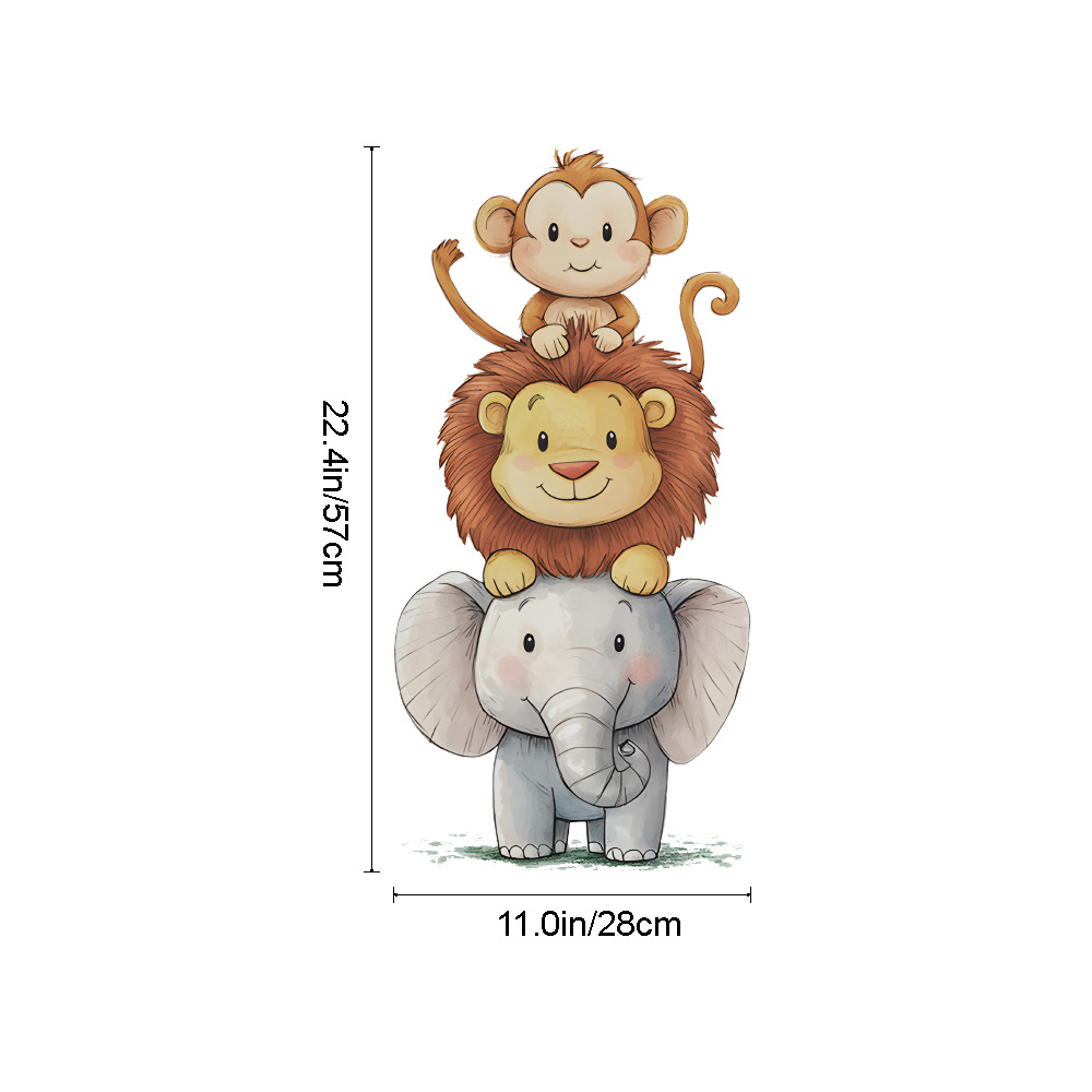 Cute Forest Animals Wall Stick – Baby Nursery Wall Stickers Bewertung und Preis