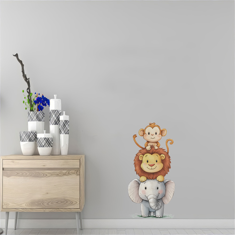 Cute Forest Animals Wall Stick – Baby Nursery Wall Stickers Bewertung und Preis