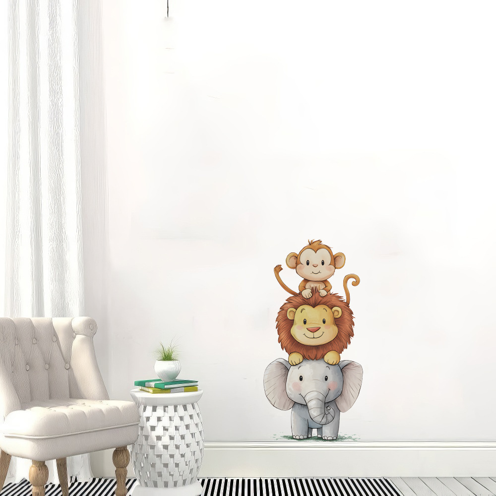 Cute Forest Animals Wall Stick – Baby Nursery Wall Stickers Bewertung und Preis