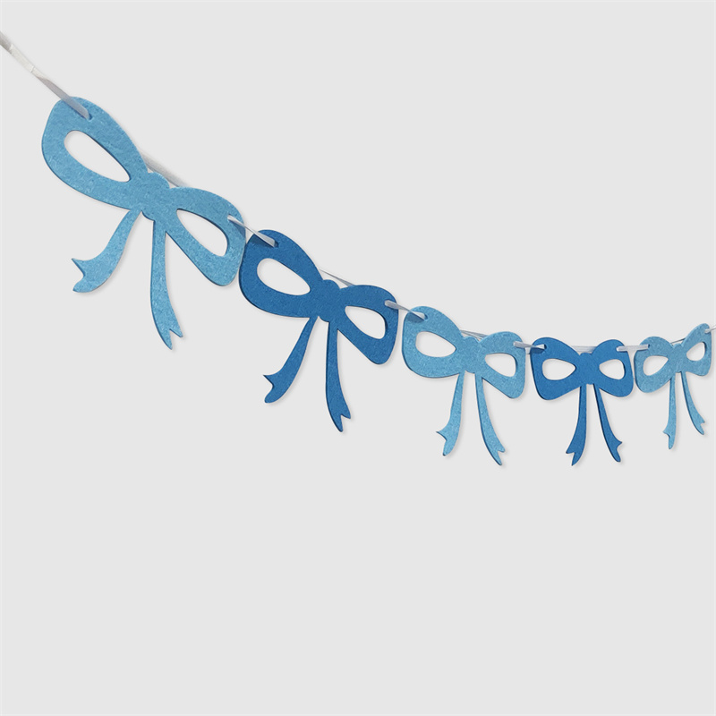 INS Nordic Felt Bowknot Garlan – Baby Nursery Garland Bewertung und Preis