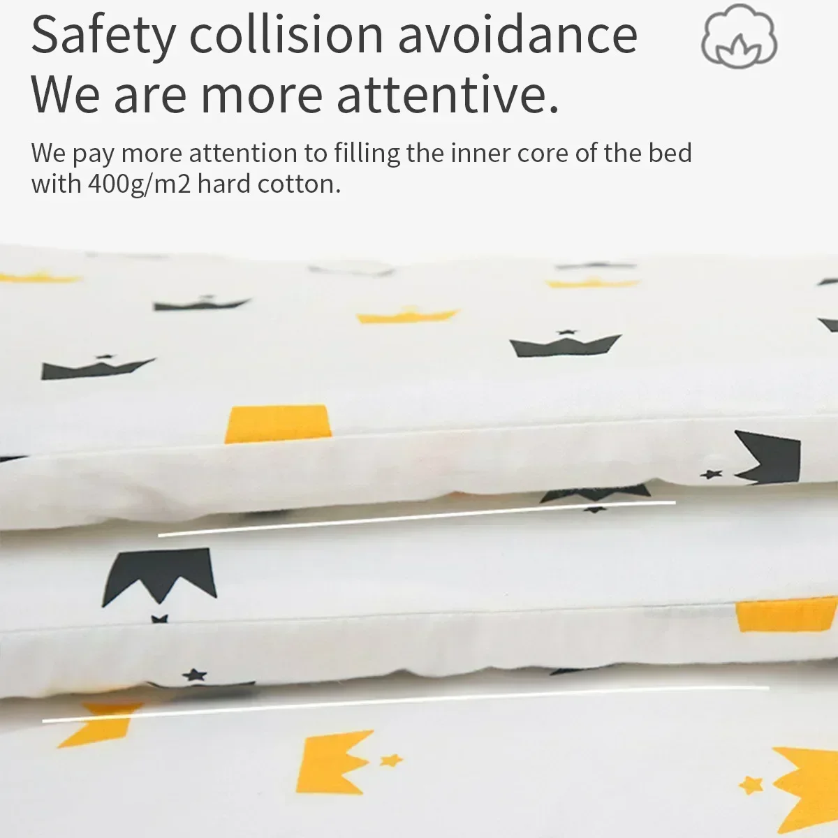 Baby Bed Bumpers Infant Cotton – Baby Nursery Cushion Bewertung und Preis