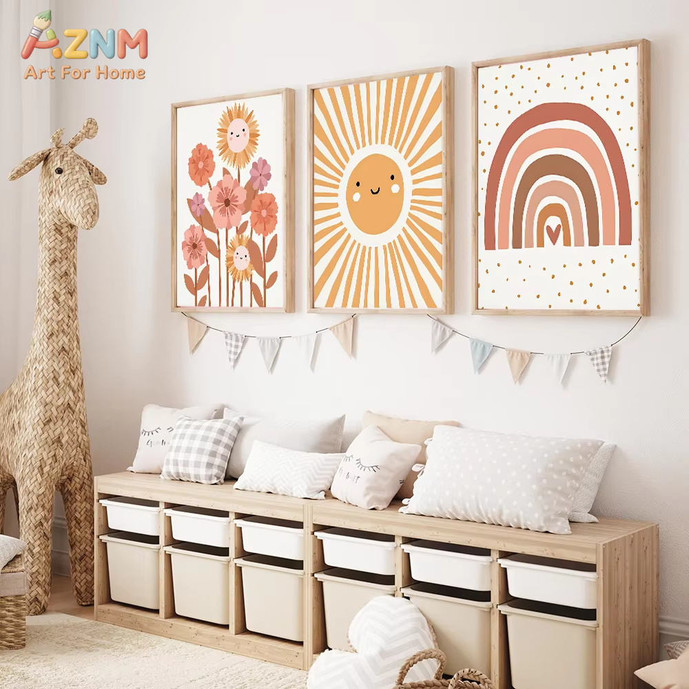 AZNM Boho Neutral Sun Flower R – Baby Nursery Neutral Bewertung und Preis