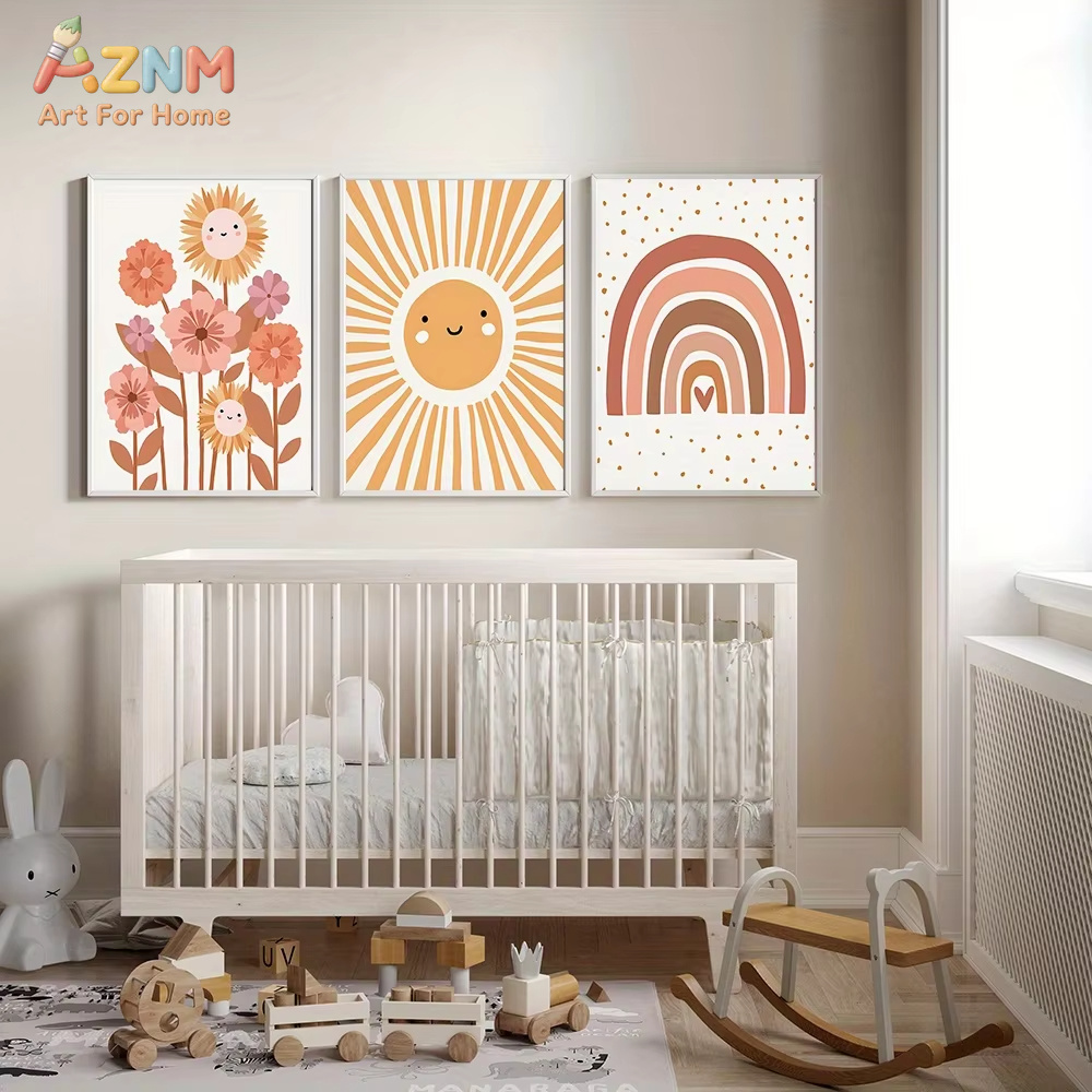 AZNM Boho Neutral Sun Flower R – Baby Nursery Neutral Bewertung und Preis