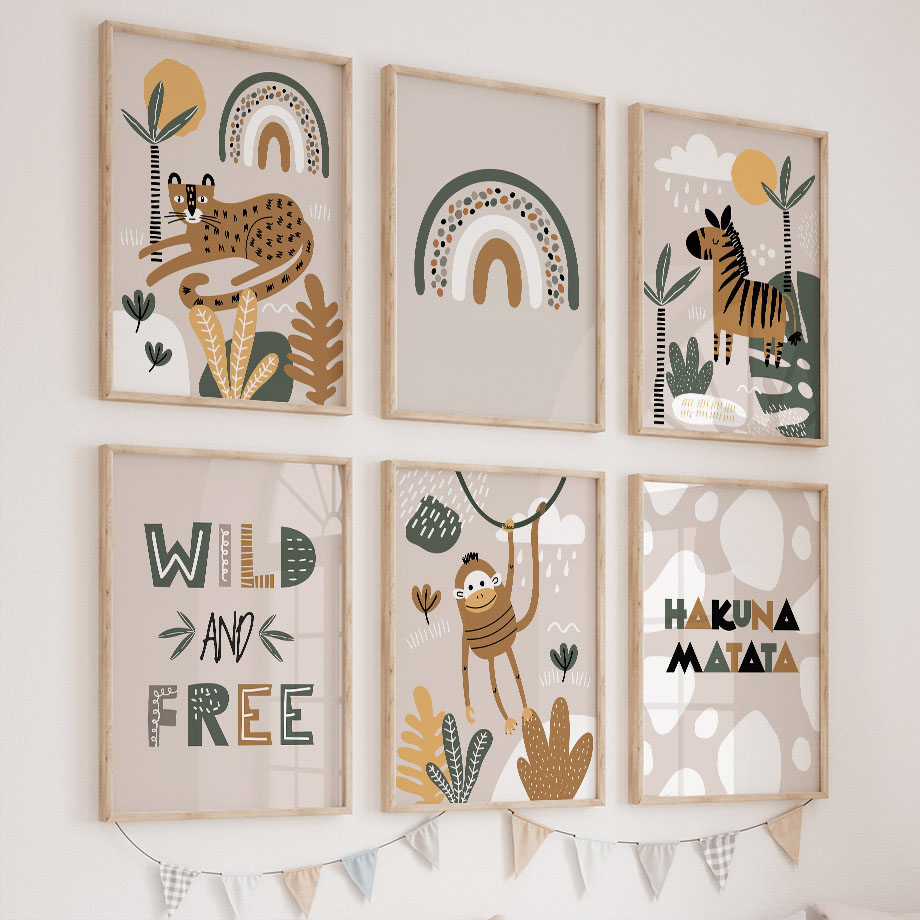 Leopard Zebra Monkey Jungle An – Baby Zebra Nursery Bewertung und Preis