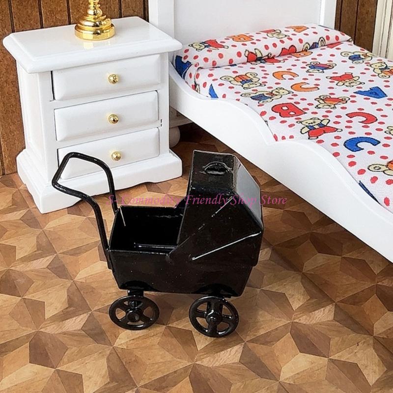 85AE Baby Stroller Dollhouses  – Baby Nursery Furniture Sets Bewertung und Preis