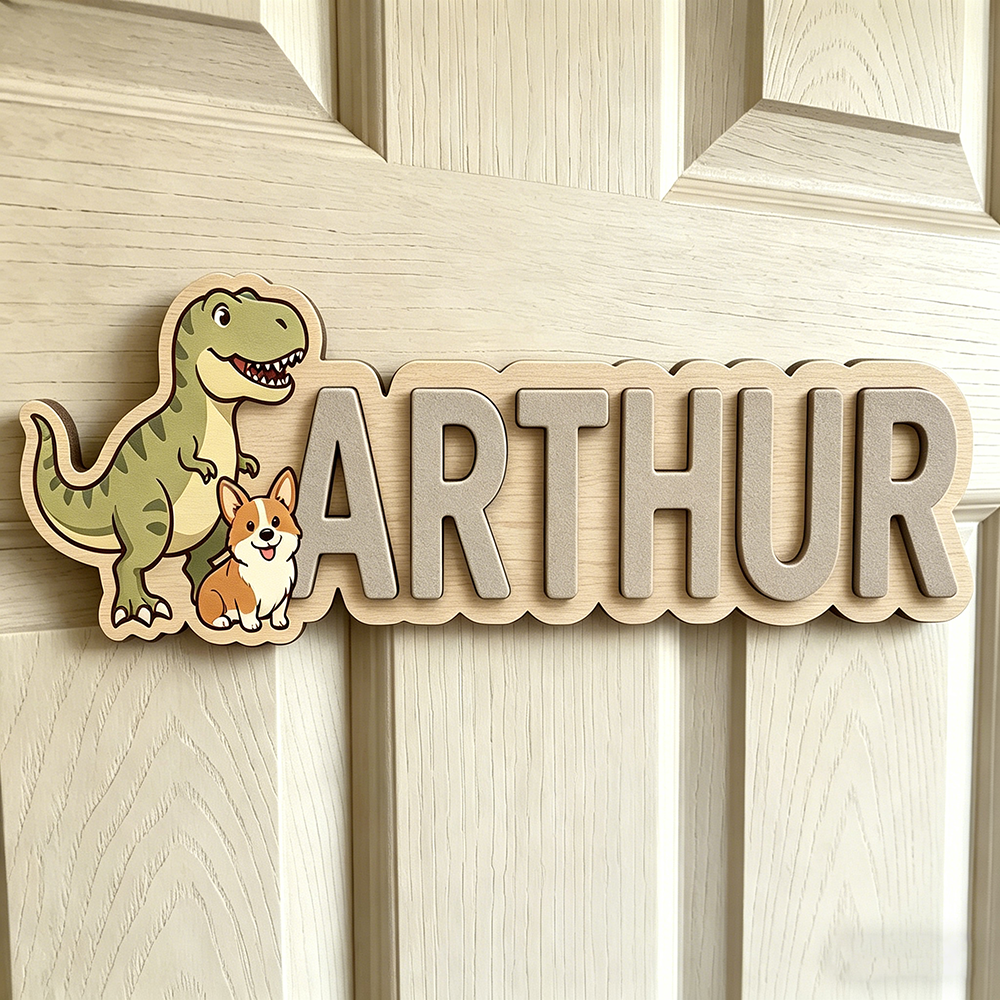 Whimsical Dinosaur & Puppy Cus – Baby Nursery Neutral Bewertung und Preis