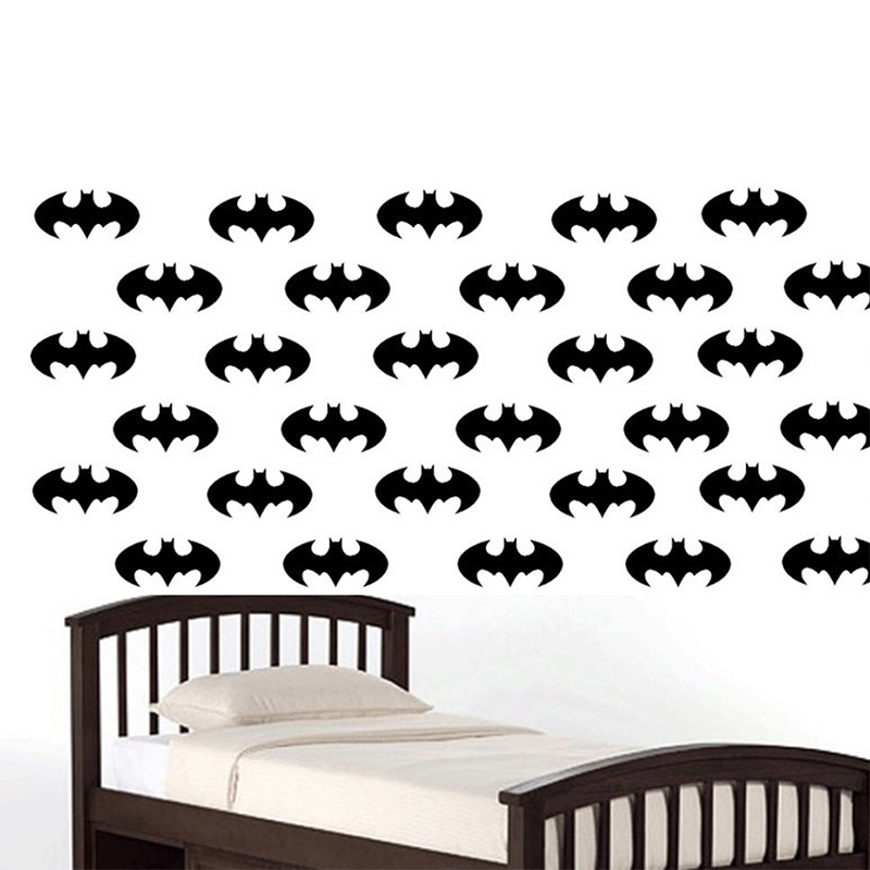 50 Pieces/Set Bat Logo Wall St – Baby Nursery Furniture Sets Bewertung und Preis