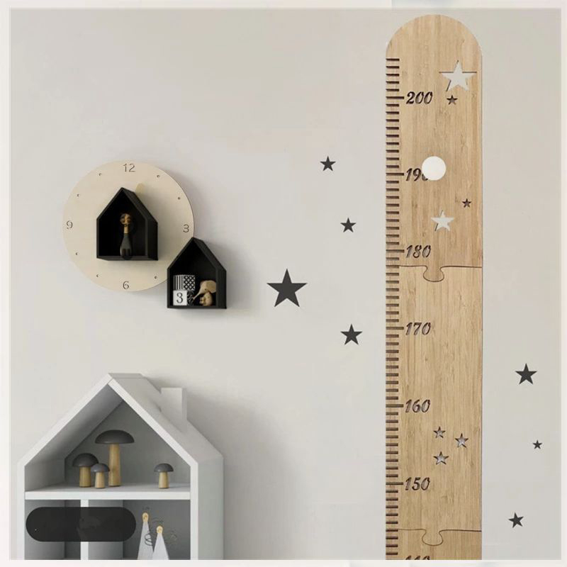5 Sheets Nordic Wooden Kids He – Baby Nursery Wall Stickers Bewertung und Preis