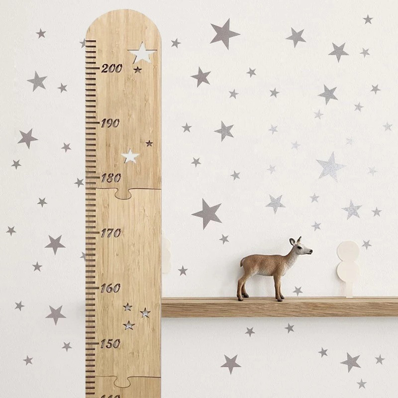 5 Sheets Nordic Wooden Kids He – Baby Nursery Wall Stickers Bewertung und Preis