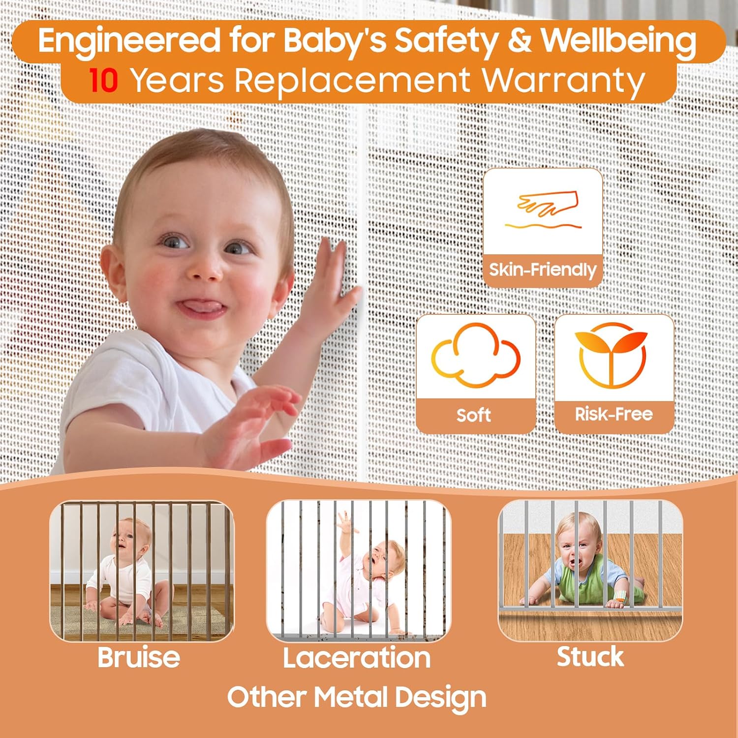 Extra Tall Retractable Baby Ga – Baby Gate Extra Wide Bewertung und Preis