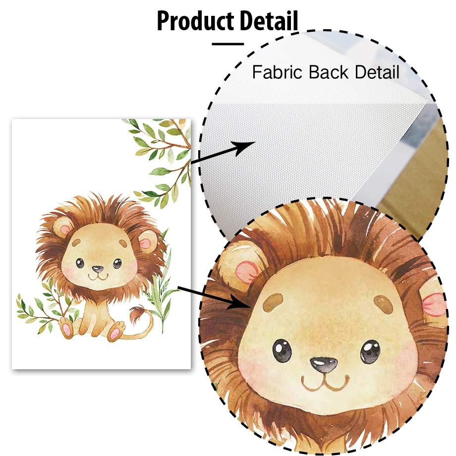 Lion Elephant Giraffe Monkey Z – Baby Zebra Nursery Bewertung und Preis