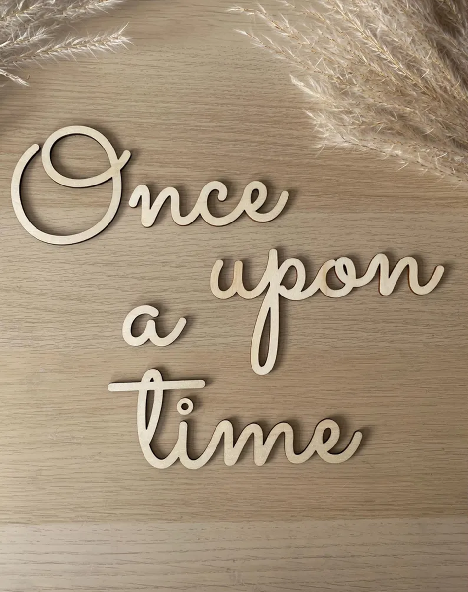 Once Upon A Time Wall Sign. Wo – Baby Nursery Package Bewertung und Preis