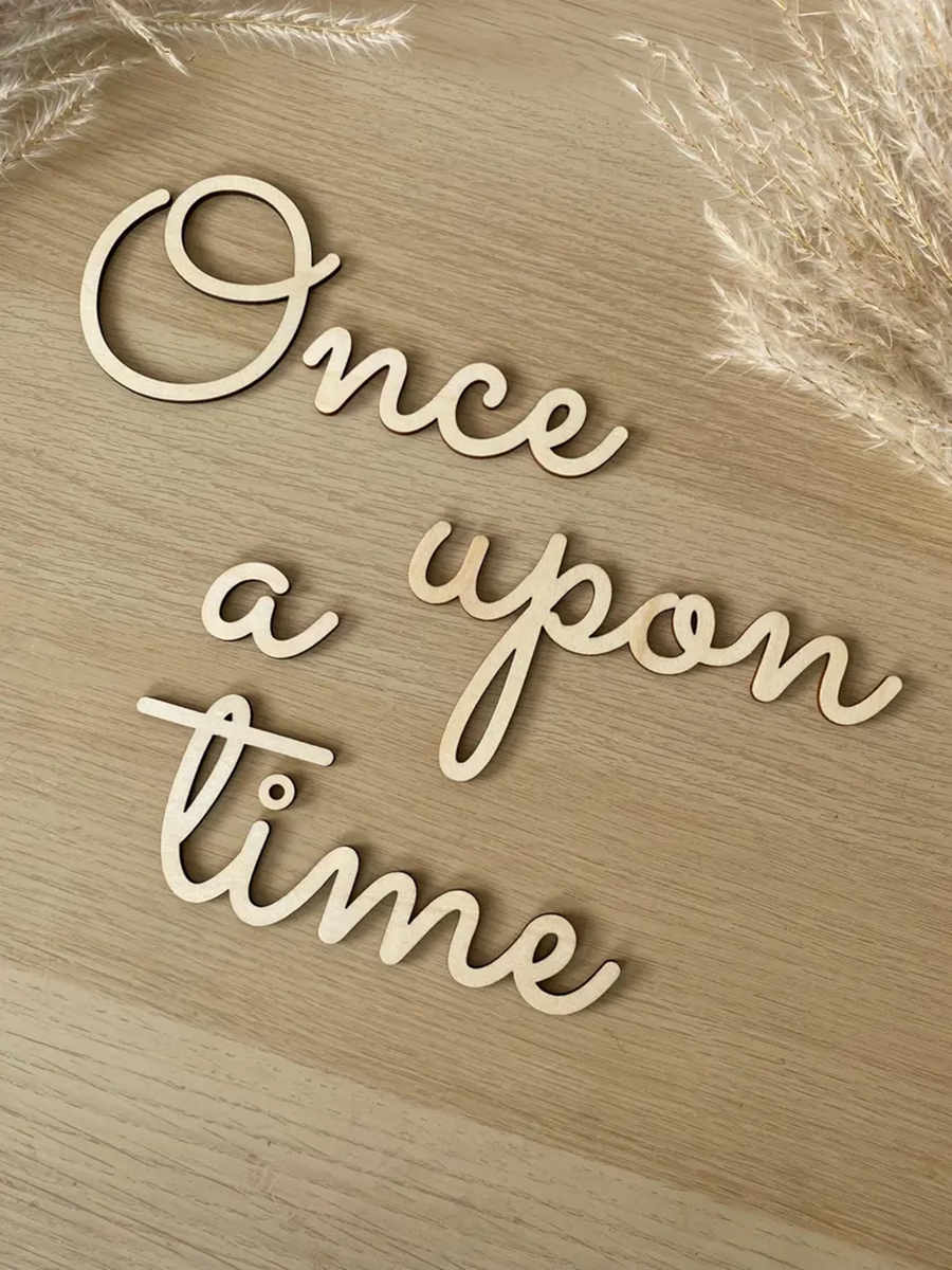 Once Upon A Time Wall Sign. Wo – Baby Nursery Package Bewertung und Preis