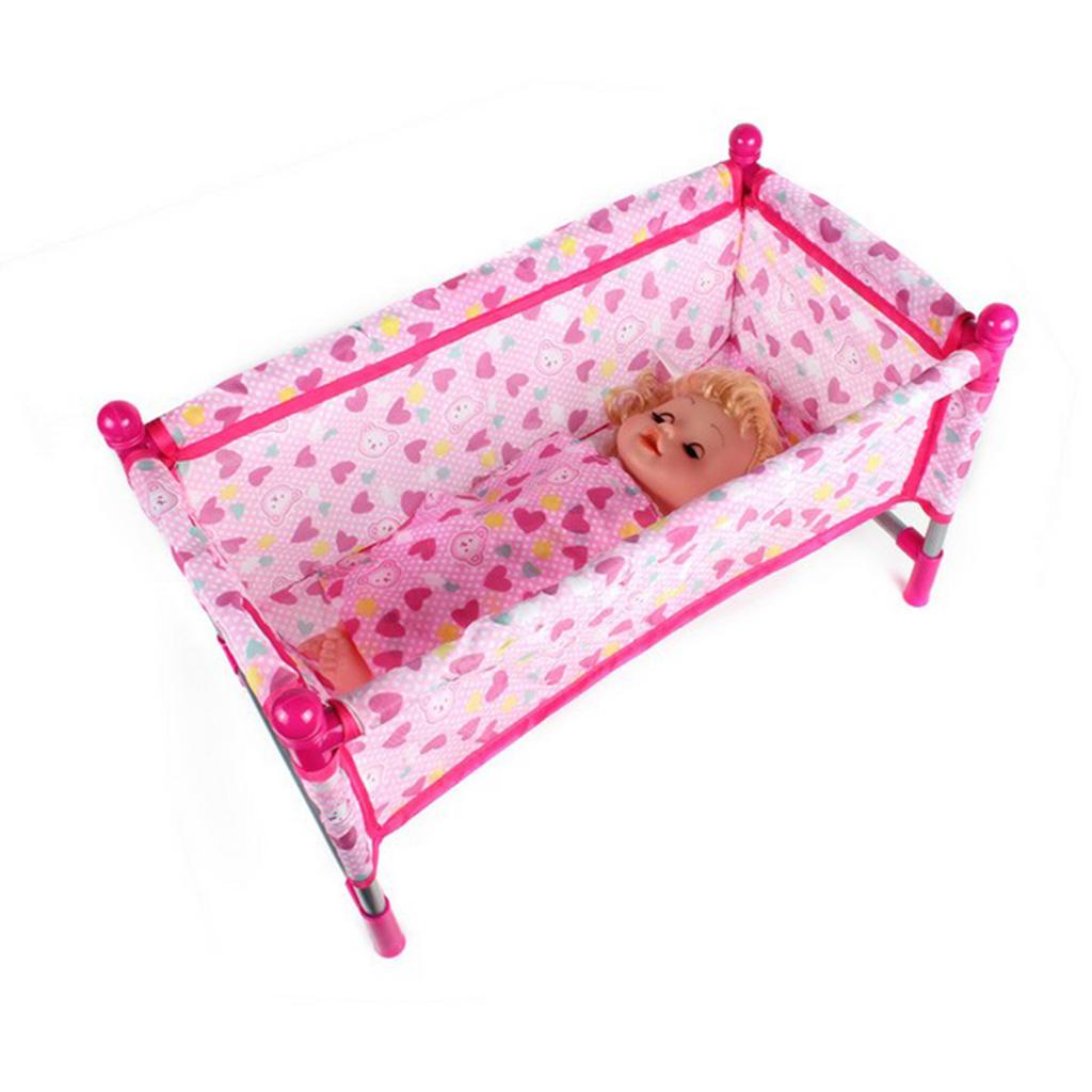 Simulation Baby Doll Bed Crib  – Baby Nursery Furniture Sets Bewertung und Preis