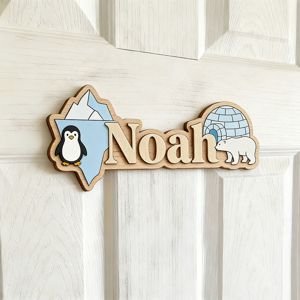 Arctic Penguin & Polar Bear Cu – Baby Nursery Pictures Bewertung und Preis