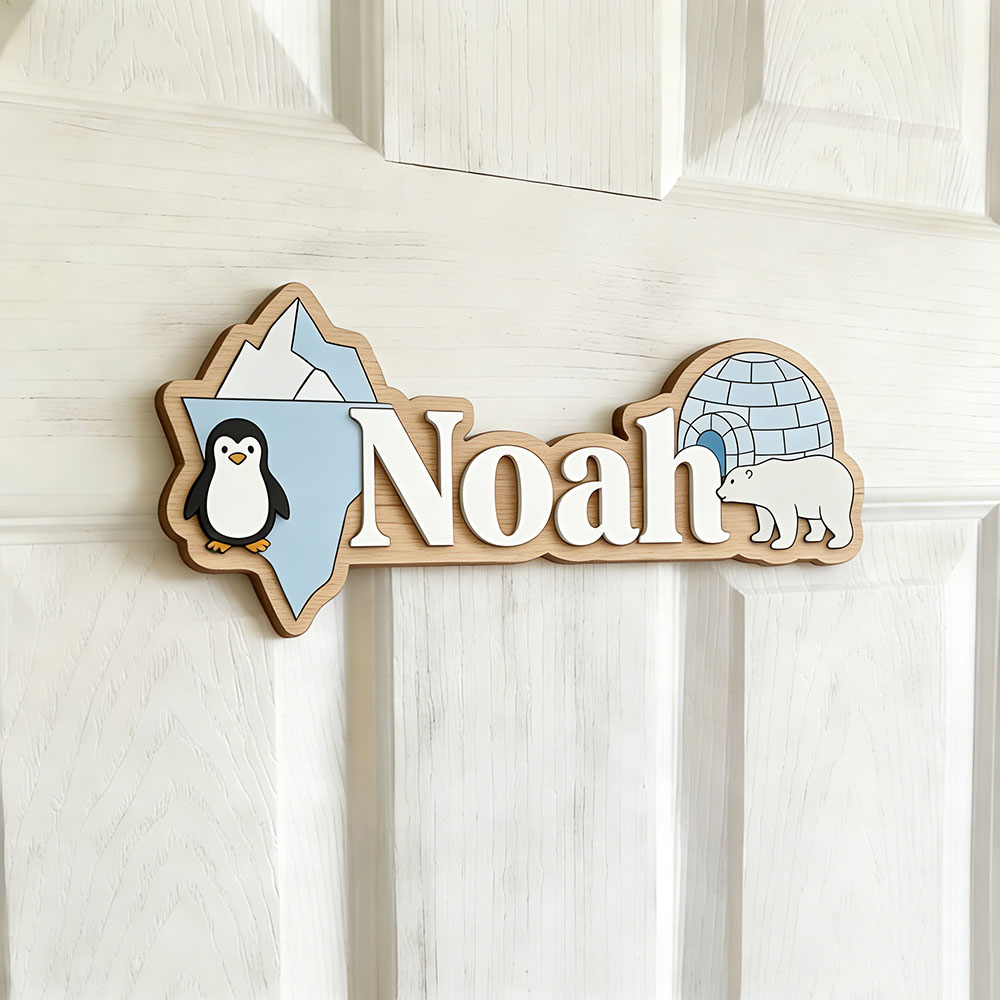 Arctic Penguin & Polar Bear Cu – Baby Nursery Pictures Bewertung und Preis
