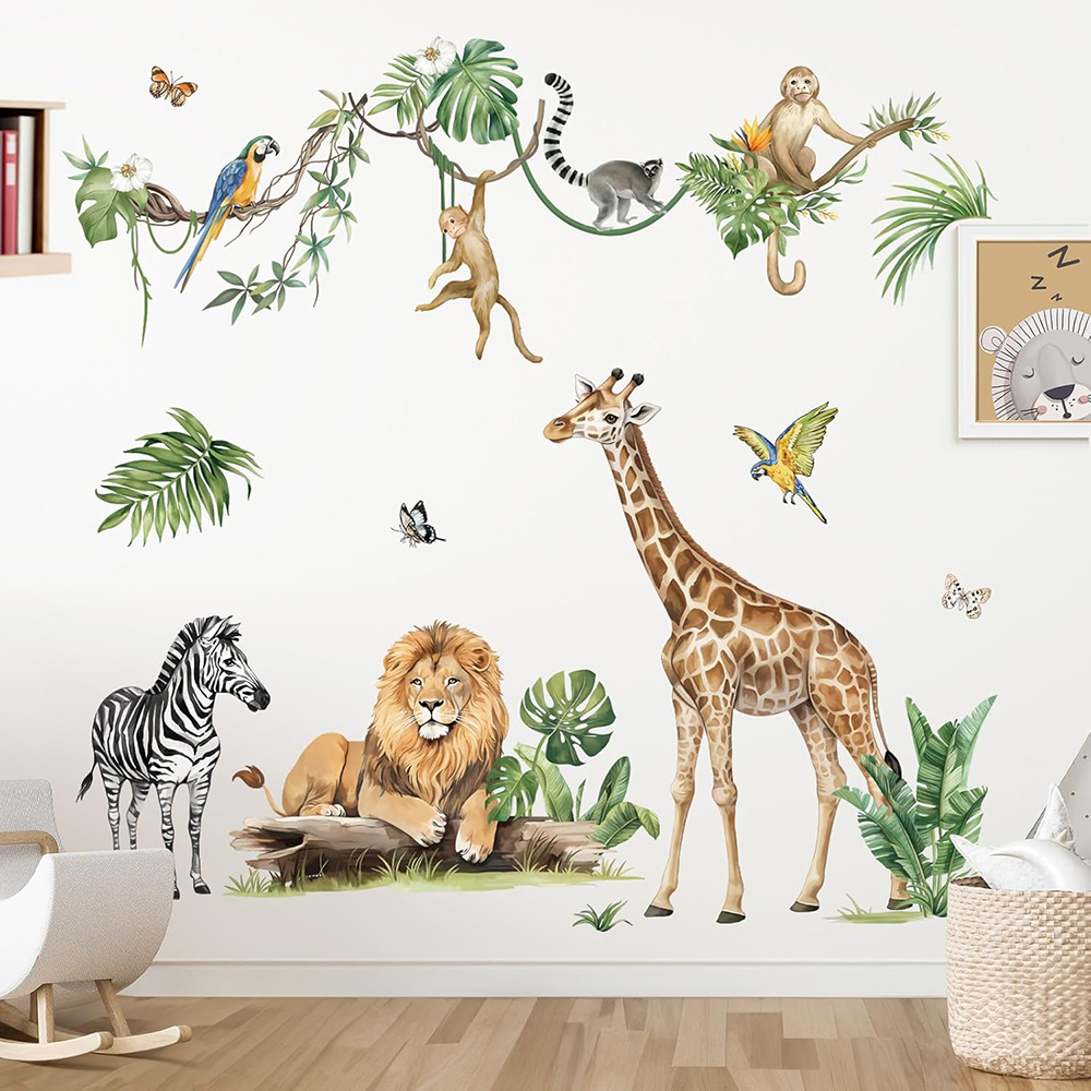 Large Jungle Animal Tropical L – Baby Nursery Package Bewertung und Preis