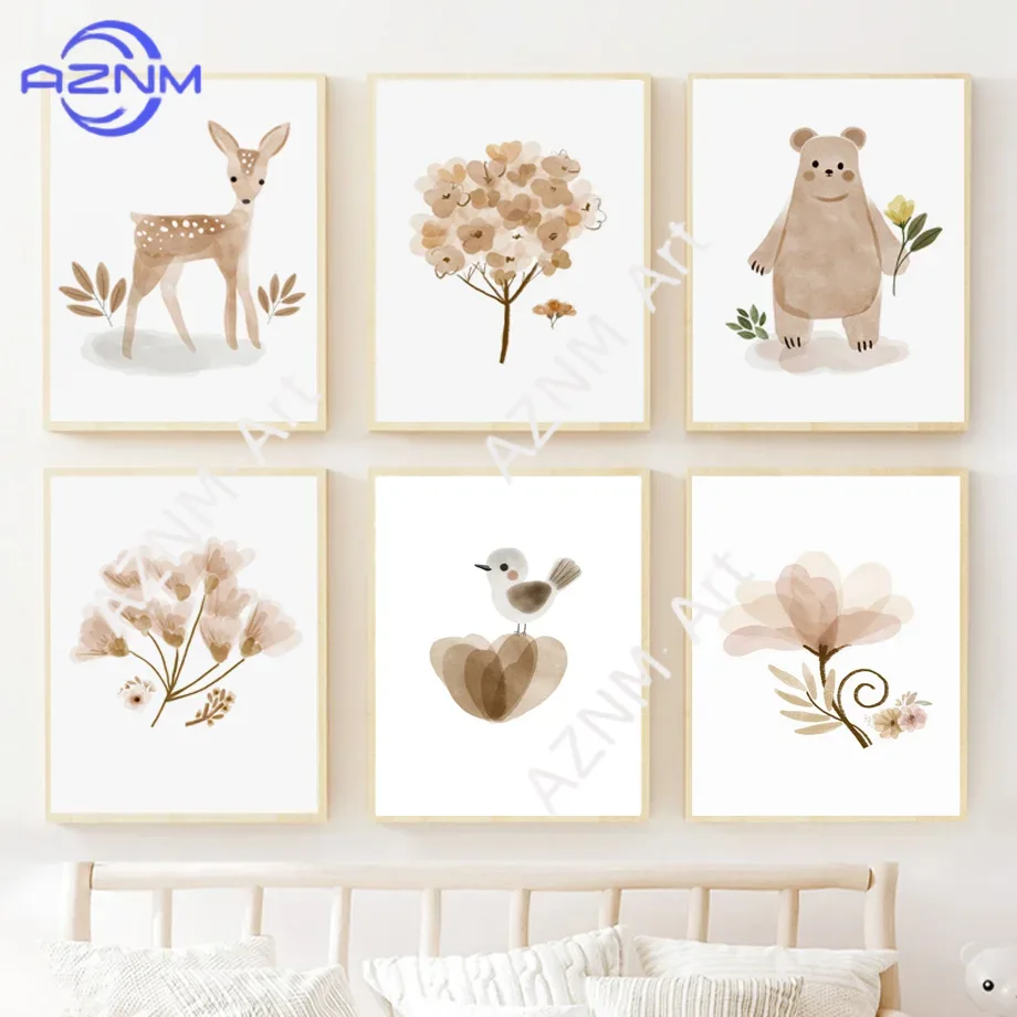 Boho Nursery Wall Art Canvas - – Baby Nursery Neutral Bewertung und Preis