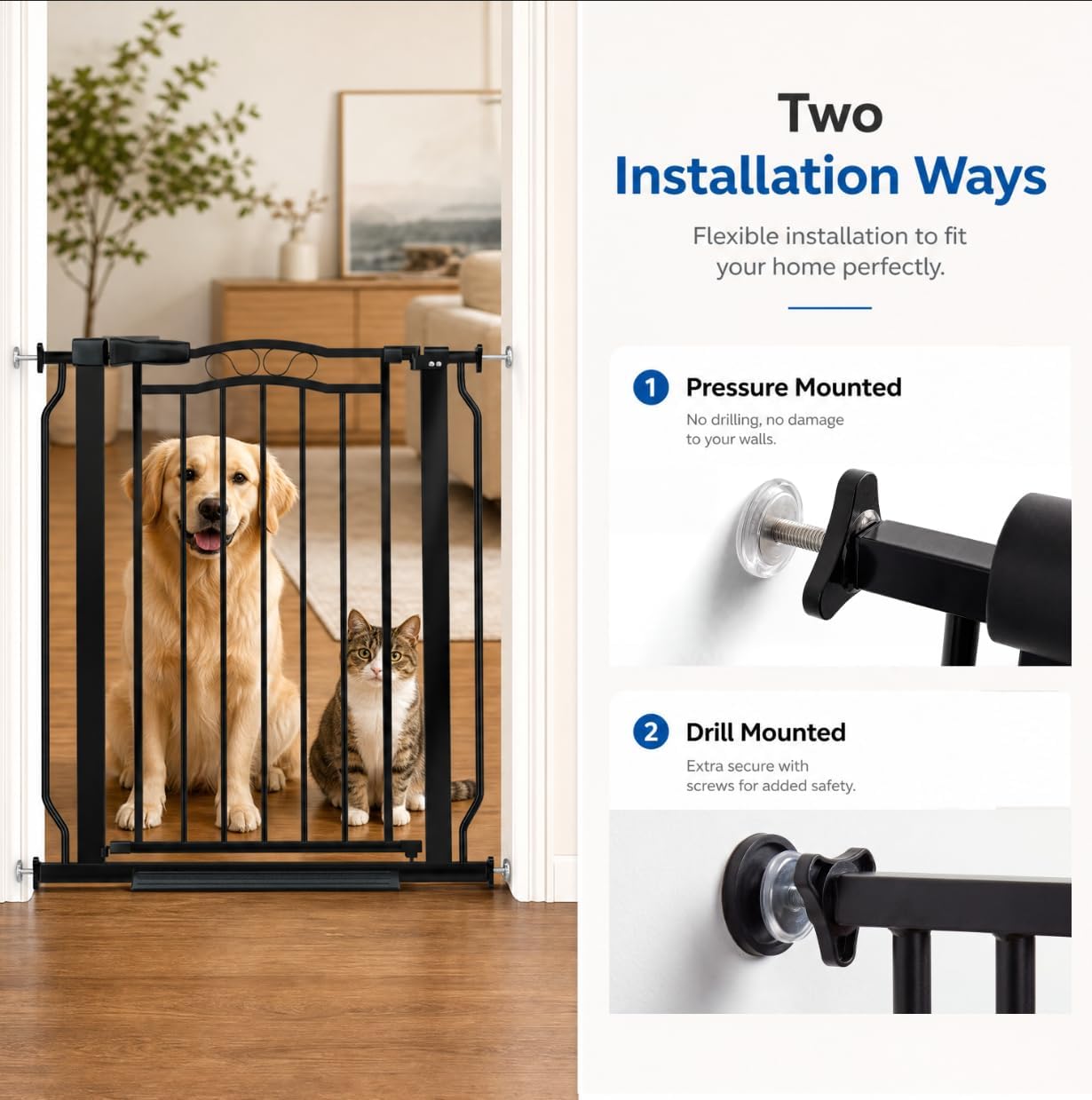 67-81in Extra Wide Baby & Dog  – Baby Gate Extra Wide Bewertung und Preis