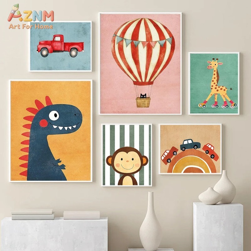 Funny Animals Posters Prints W – Baby Nursery Neutral Bewertung und Preis
