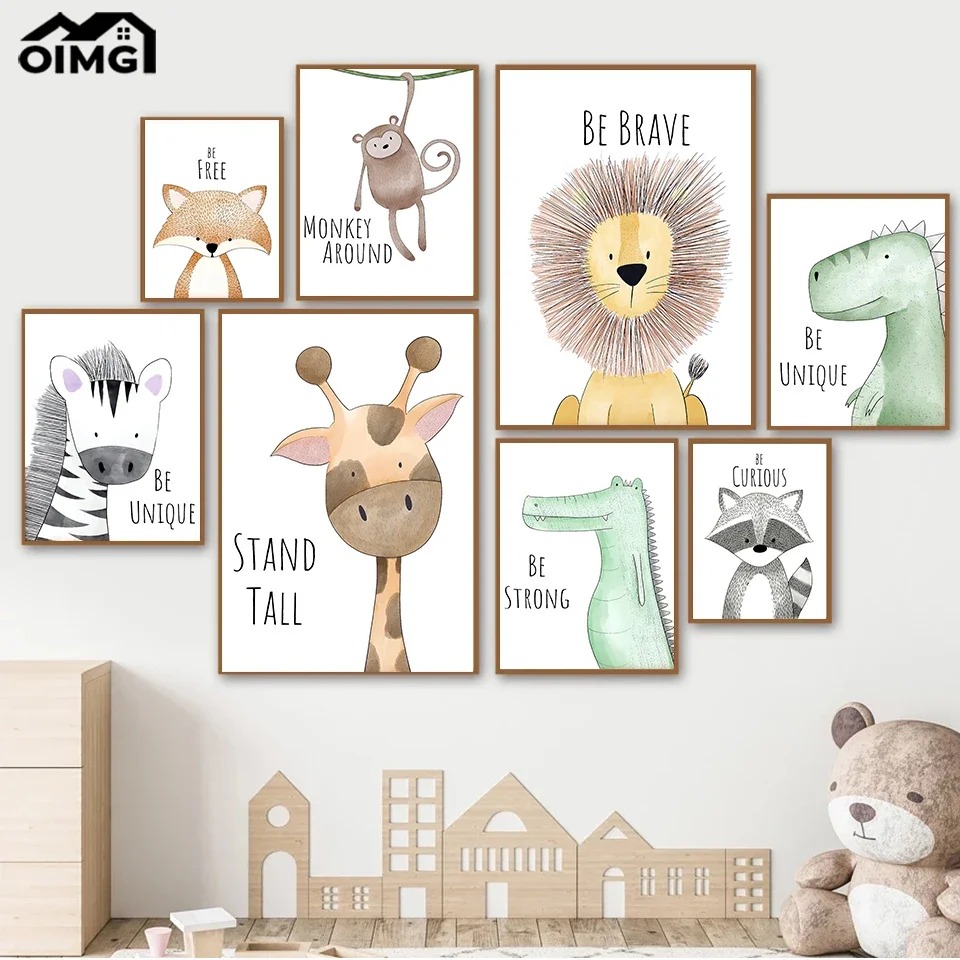 1pc frameless,Baby Lion Zebra  – Baby Zebra Nursery Bewertung und Preis