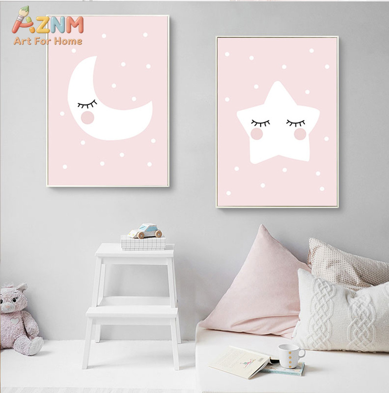 AZNM Cute Cartoon Moon Cloud S – Baby Nursery Neutral Bewertung und Preis