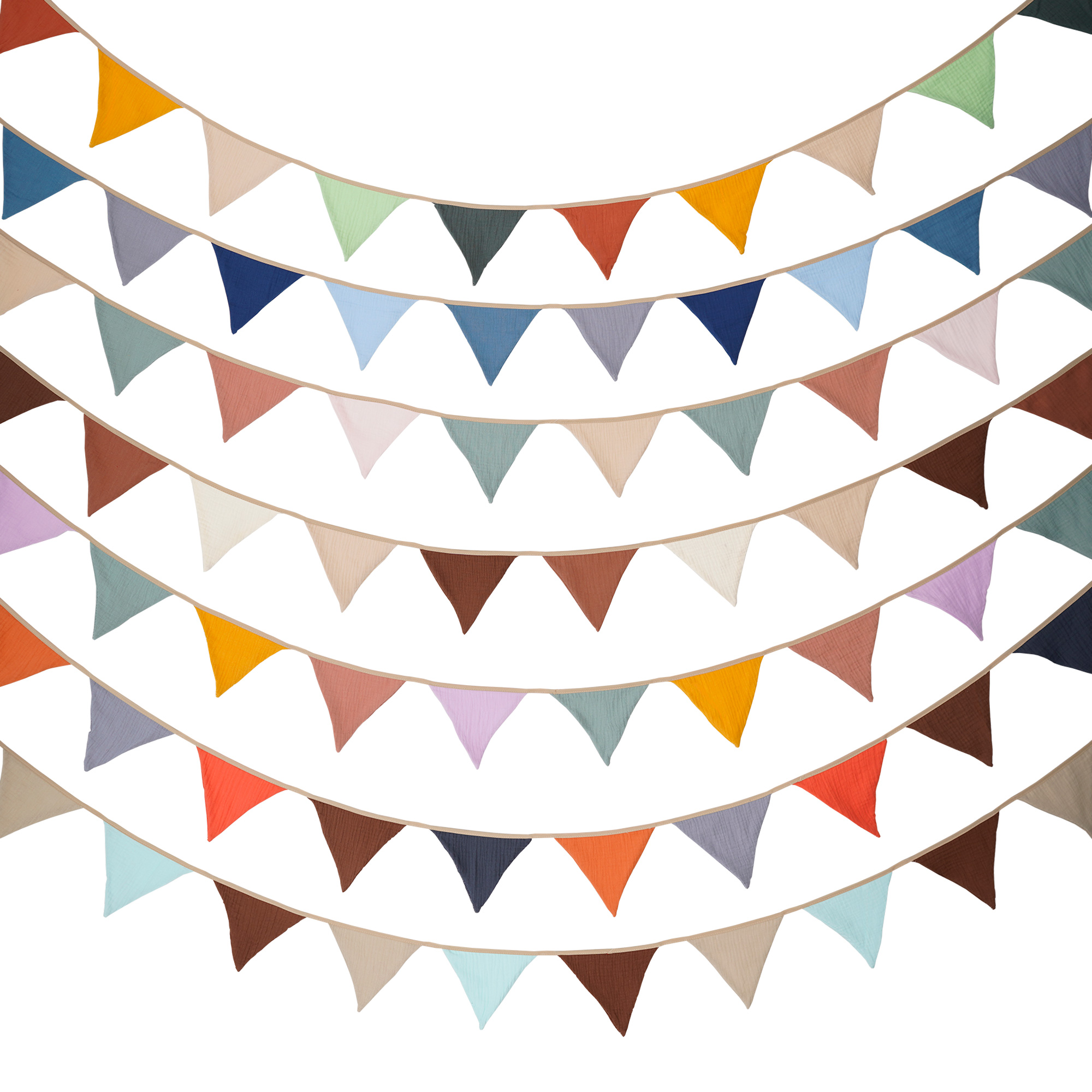 2.6M Nursery Fabric Bunting 10 – Baby Nursery Garland Bewertung und Preis