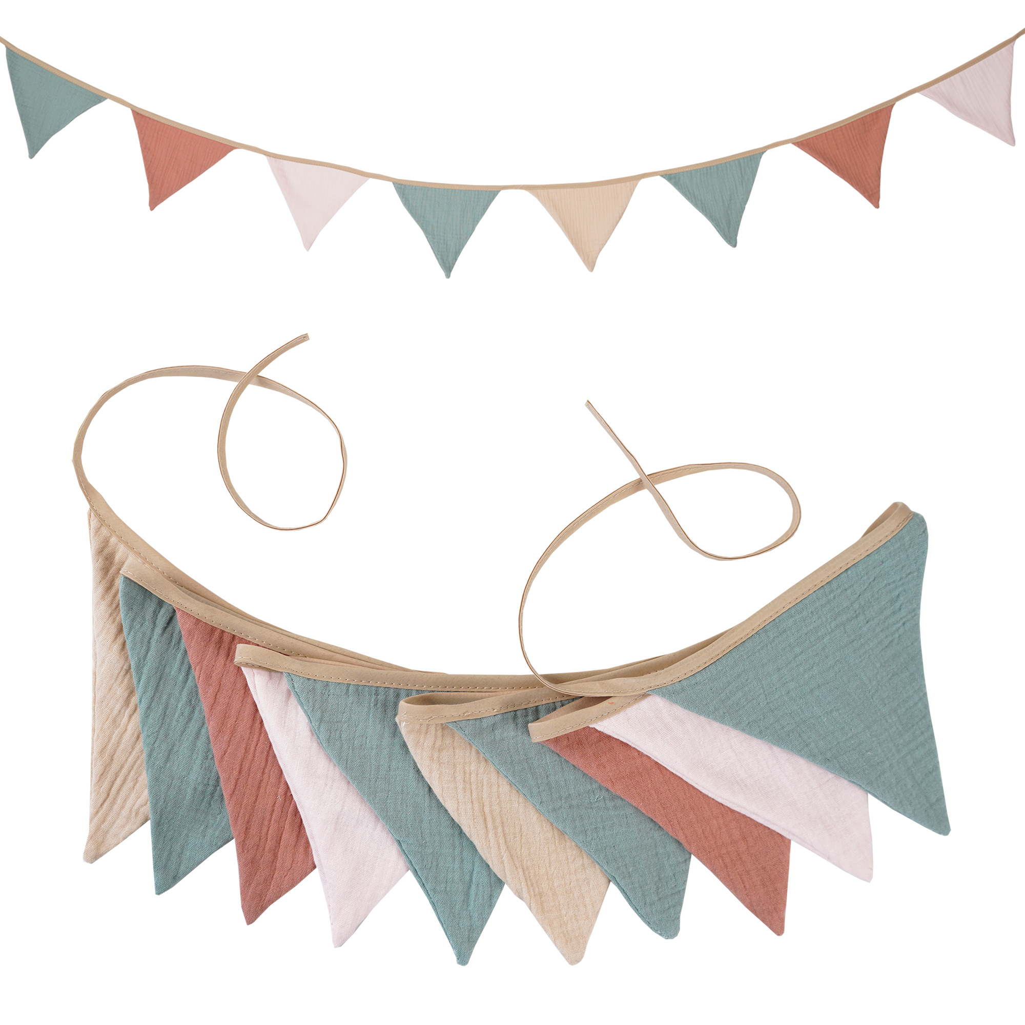 2.6M Nursery Fabric Bunting 10 – Baby Nursery Garland Bewertung und Preis