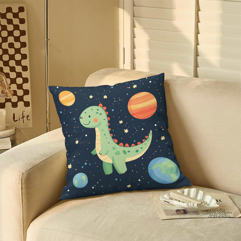 Cute Dinosaur Space Planets Cu – Baby Nursery Cushion Bewertung und Preis