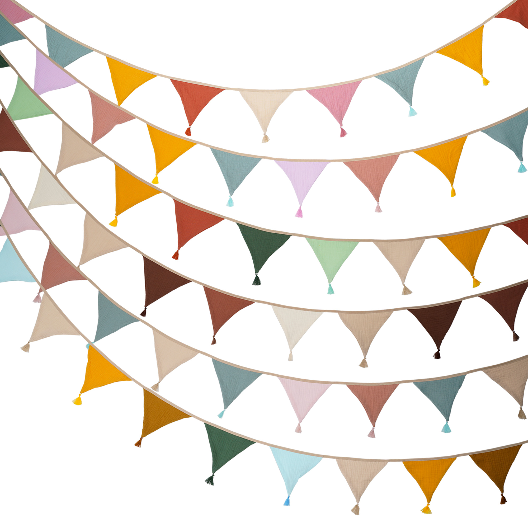 2.6M/8.5FT Nursery Fabric Bunt – Baby Nursery Garland Bewertung und Preis
