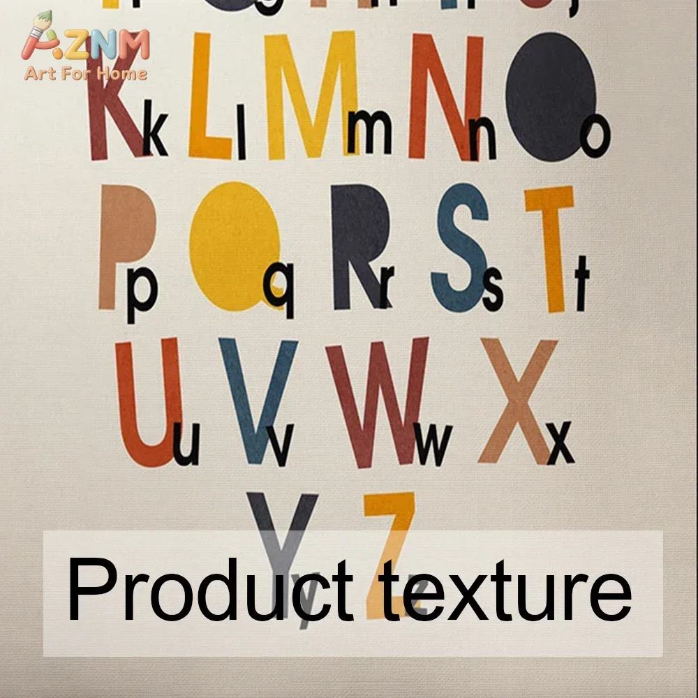 Rainbow Alphabet Poster Educat – Baby Nursery Pictures Bewertung und Preis
