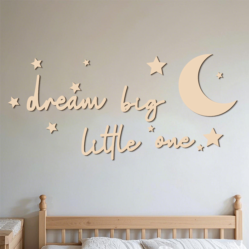 Dream Big Little One Wooden Si – Baby Nursery Package Bewertung und Preis