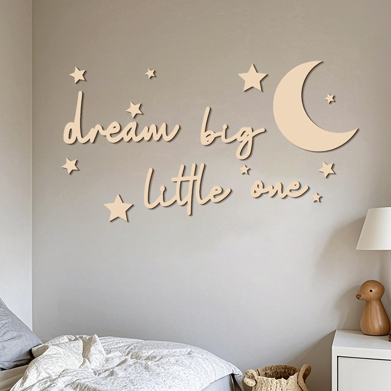 Dream Big Little One Wooden Si – Baby Nursery Package Bewertung und Preis