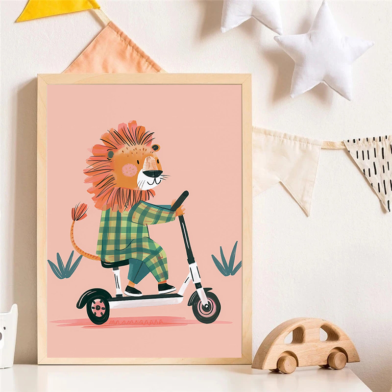 Dog Airplane Lion in Car Anima – Baby Nursery Pictures Bewertung und Preis
