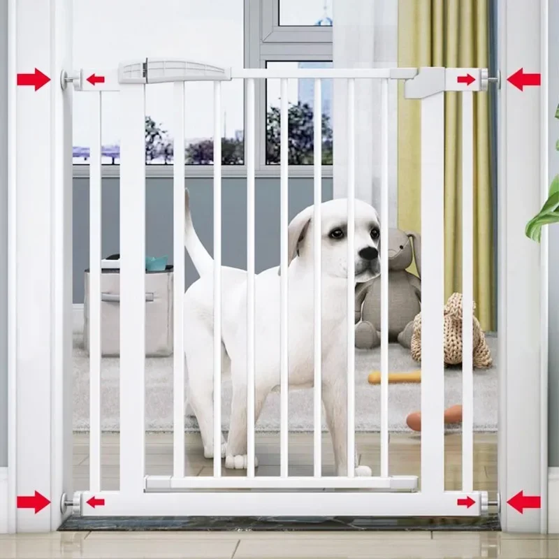 Auto Close Dog Fence Gate Pet  – Baby Gate Extra Wide Bewertung und Preis
