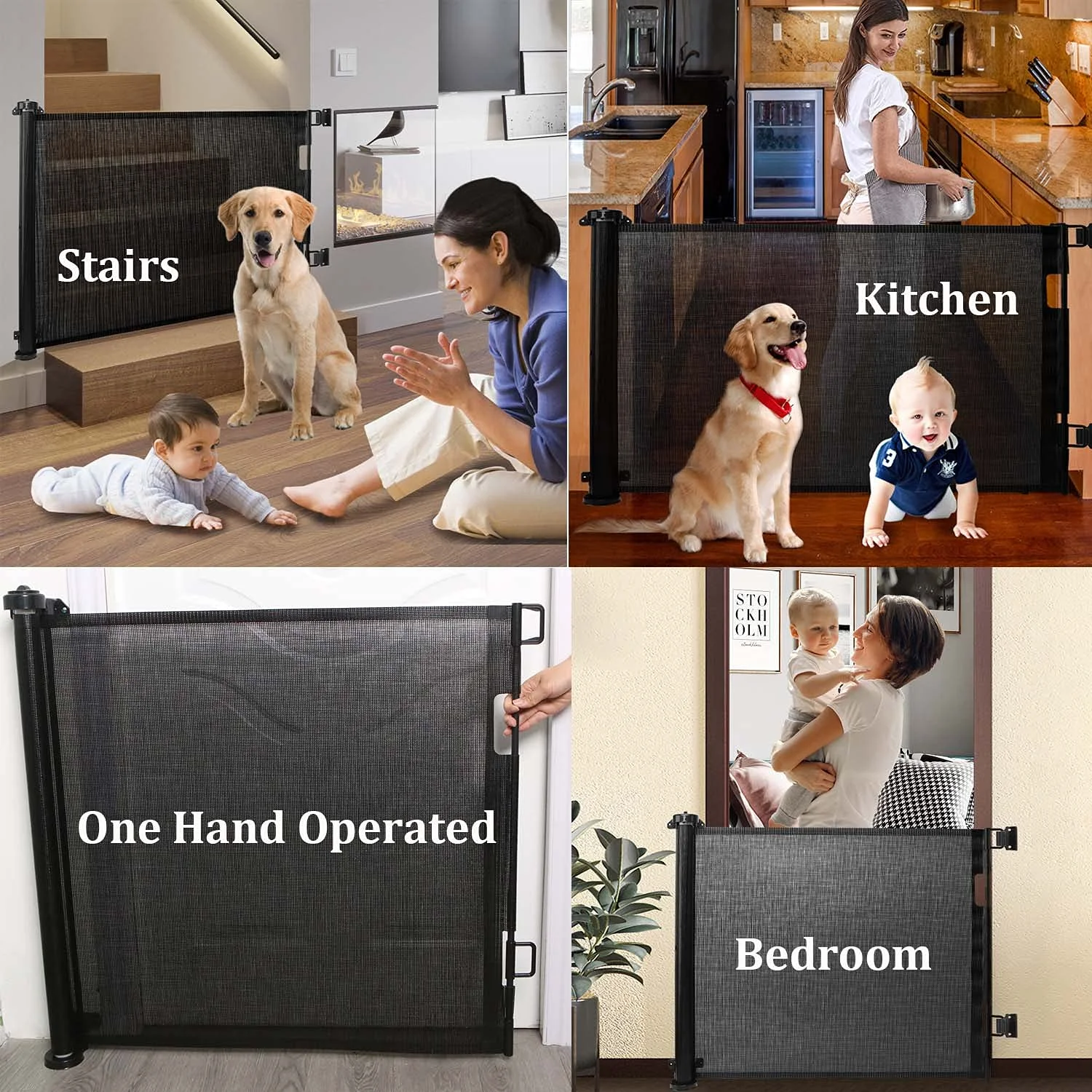 Retractable Baby Gates,150x86c – Baby Gate Extra Wide Bewertung und Preis