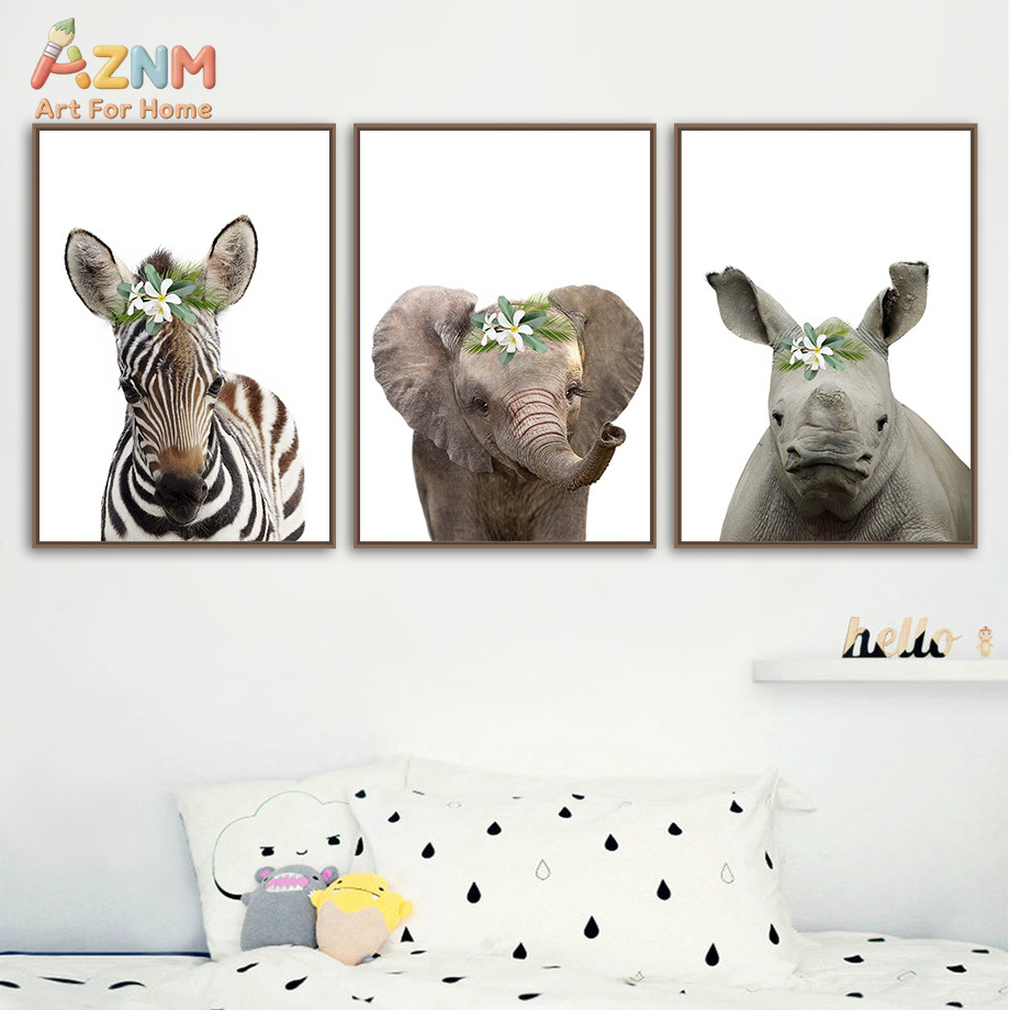 Boho Safari Animal Wall Art Cu – Baby Nursery Neutral Bewertung und Preis
