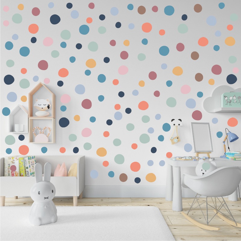 1 Set Polka Dots Irregular Cir – Baby Nursery Furniture Sets Bewertung und Preis