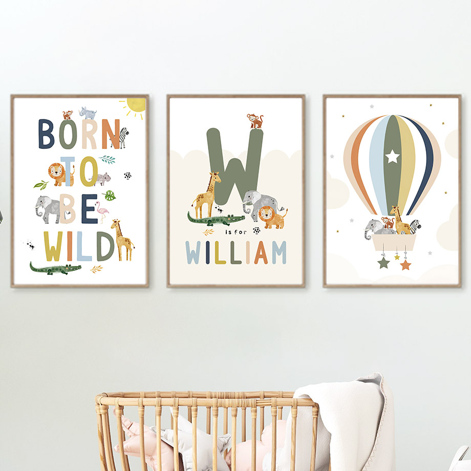 Crocodile Balloon Lion Elephan – Baby Nursery Pictures Bewertung und Preis