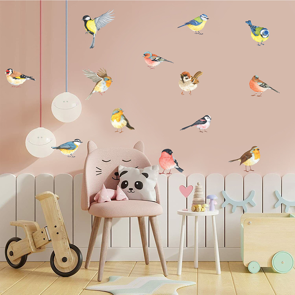 13pcs Little Birds Wall Sticke – Baby Nursery Package Bewertung und Preis