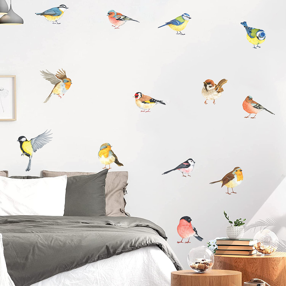 13pcs Little Birds Wall Sticke – Baby Nursery Package Bewertung und Preis