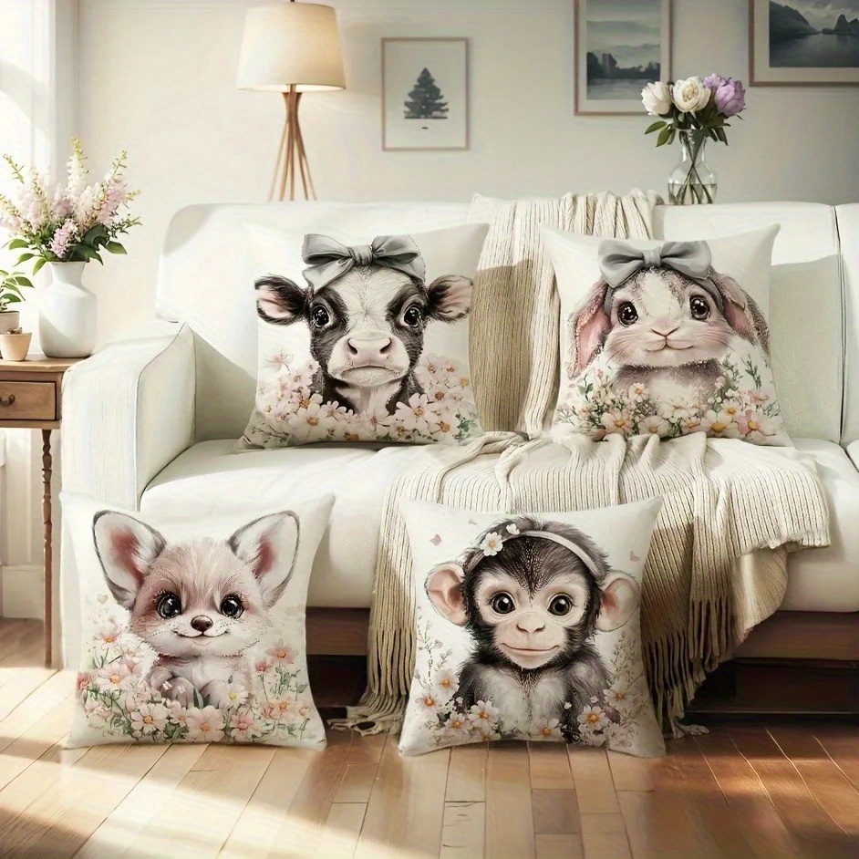Cute Baby Farm Animal Throw Pi – Baby Nursery Cushion Bewertung und Preis