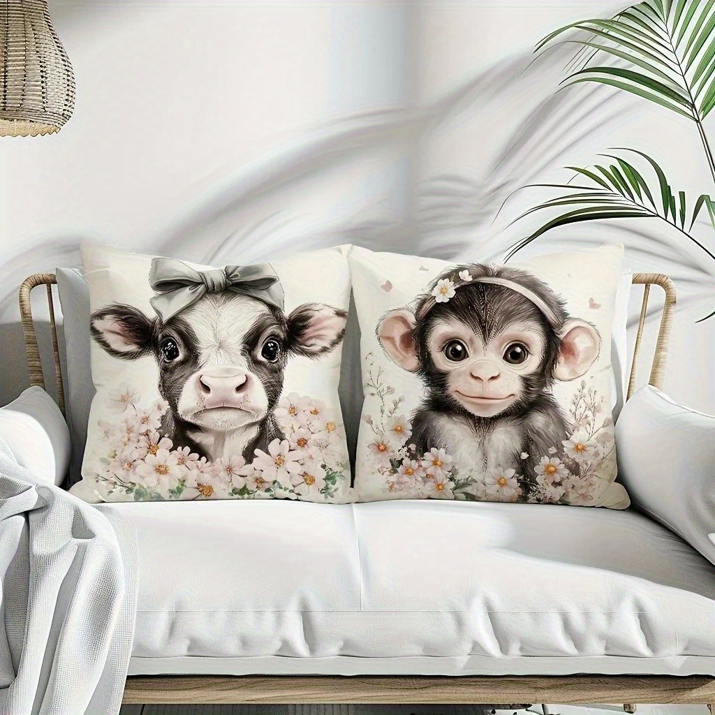 Cute Baby Farm Animal Throw Pi – Baby Nursery Cushion Bewertung und Preis