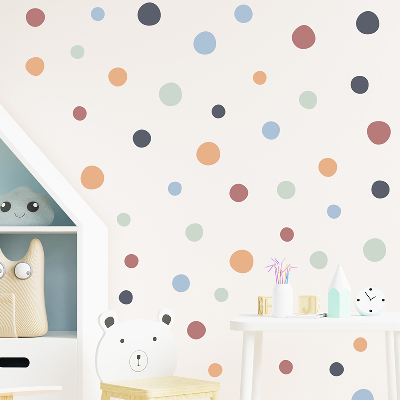60pcs/set Polka Dots Irregular – Baby Nursery Furniture Sets Bewertung und Preis
